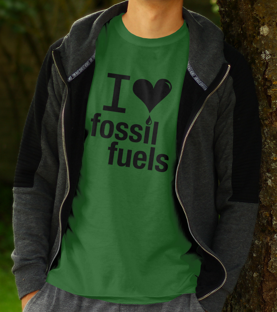 Alex Epstein UFC272 I Love Fossil Fuels Iconic Heart T-Shirt