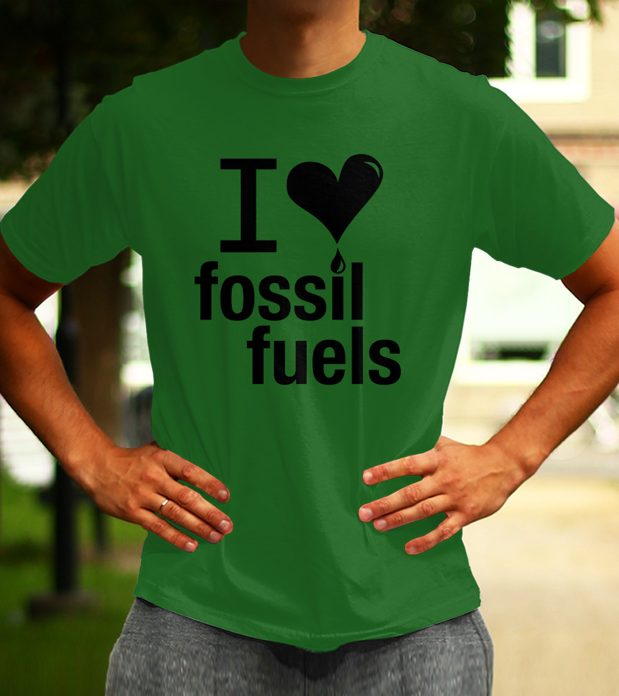Alex Epstein UFC272 I Love Fossil Fuels Iconic Heart T-Shirt