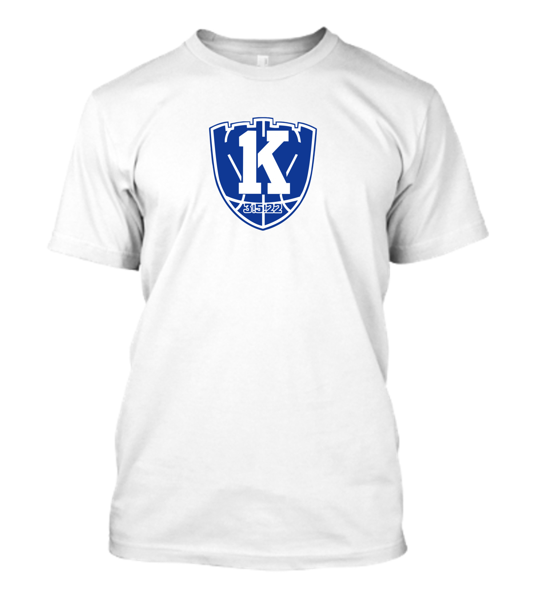 Coach K 35 22 Shield Logo North Carolina T-Shirt