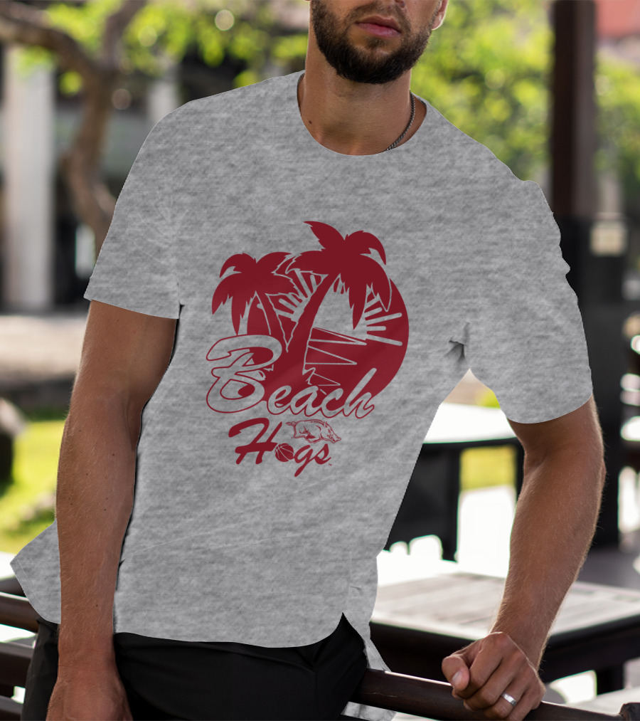 Eric Musselman Beach Hogs Arkansas Razorback Tampa T-Shirt