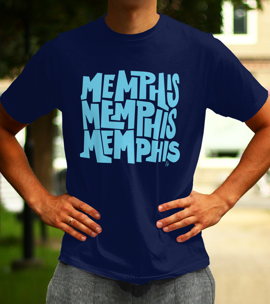 Memphis Memphis Memphis Choose 901 Merch Growl Towel T-Shirt