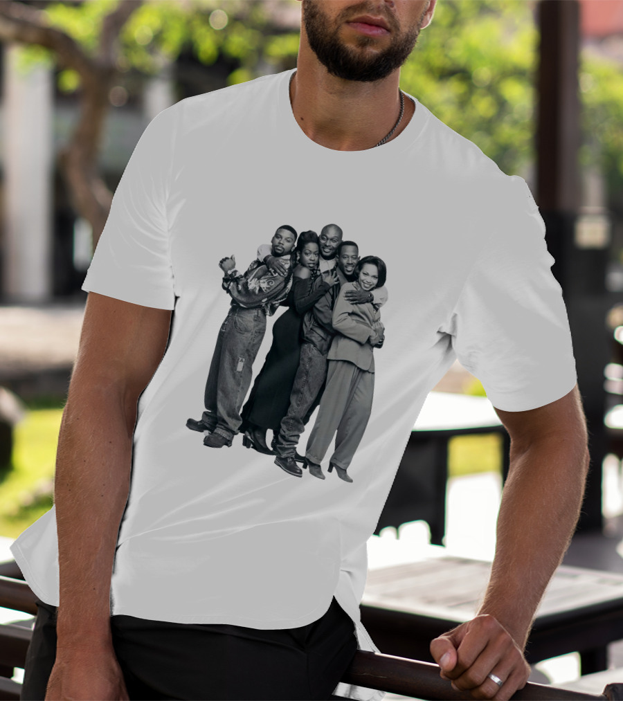 Martin Lawrence The Squad Is Everything Squad Goals Iconic Group Photo T-Shirt