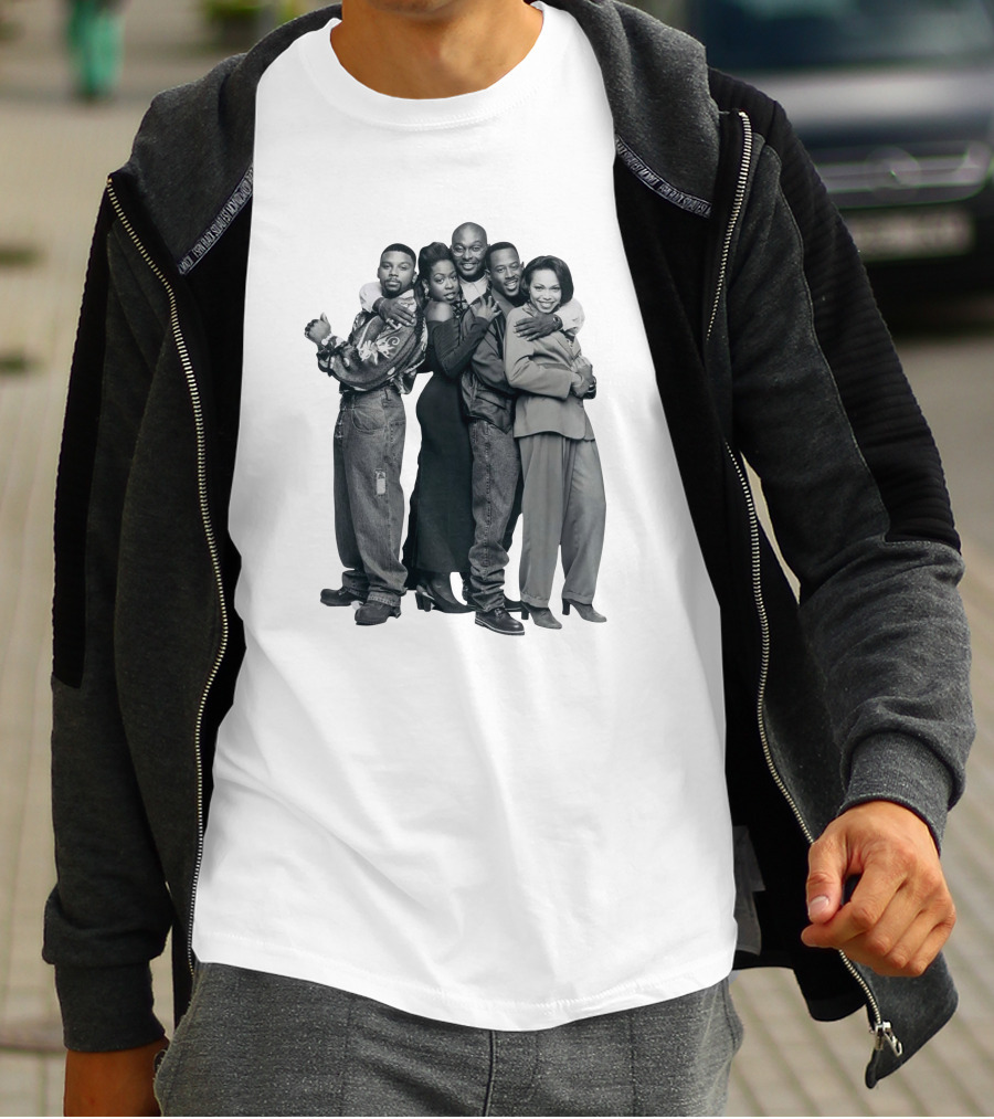 Martin Lawrence The Squad Is Everything Squad Goals Iconic Group Photo T-Shirt