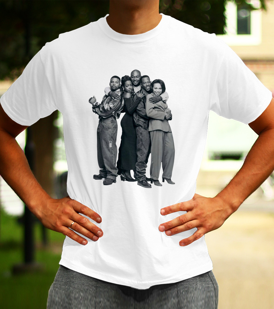 Martin Lawrence The Squad Is Everything Squad Goals Iconic Group Photo T-Shirt