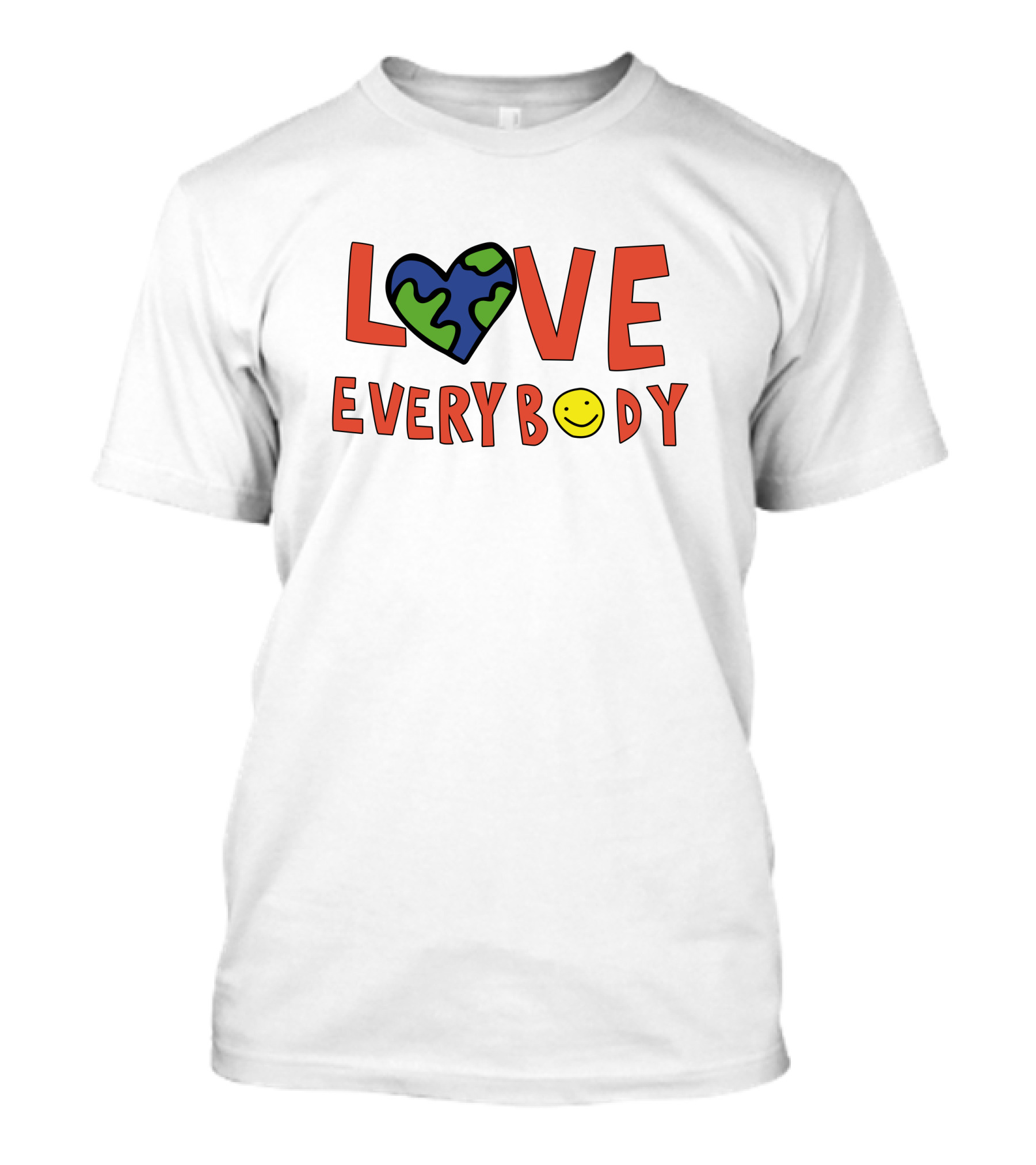 Love Everybody Heart Earth Smile Marquez Valdes-Scantling Chnge Merch T-Shirt