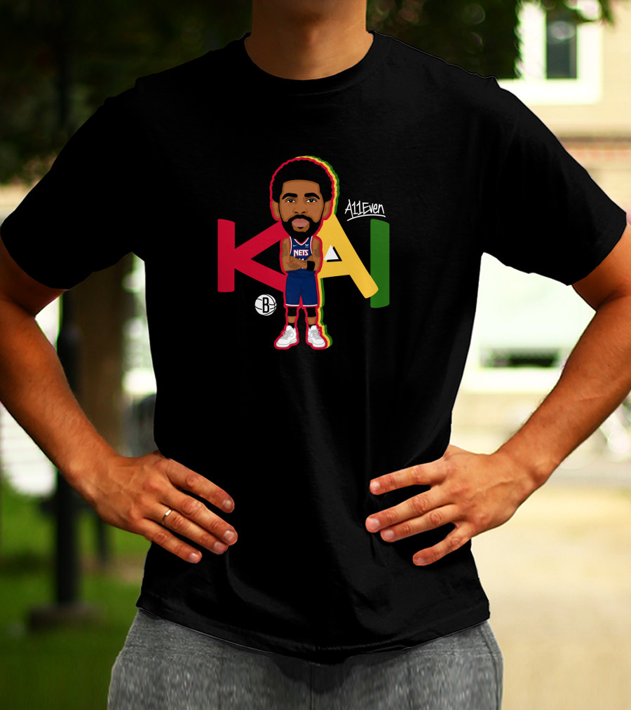 Kyrie Irving Kai A11even Nets Jessie Kavana T-Shirt