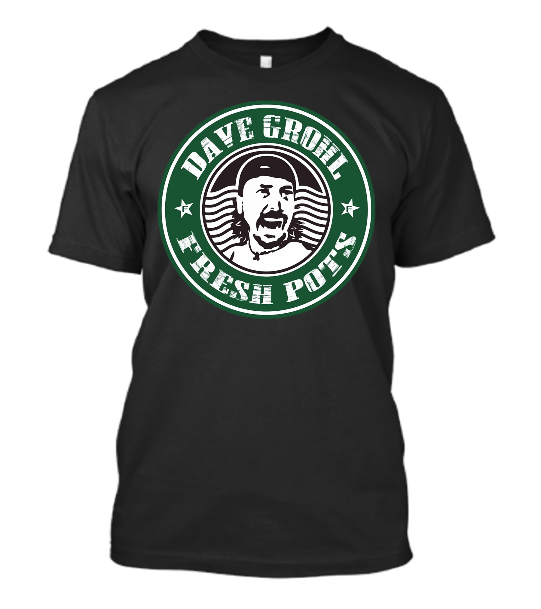Dave Grohl Fresh Pots Coffee T-Shirt