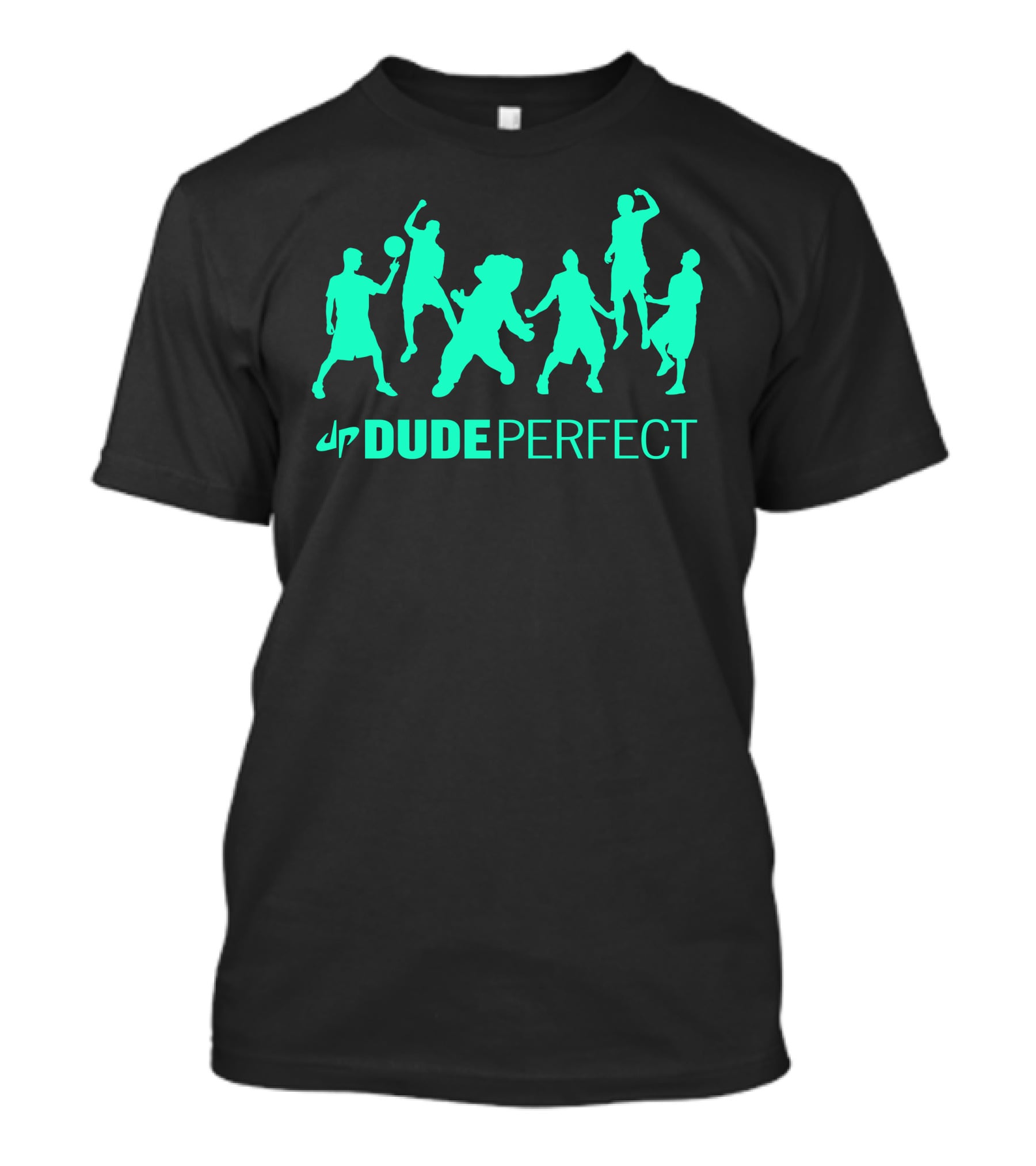 Dude Perfect Dp Silhouettes YouTube 3D Custom T-Shirt