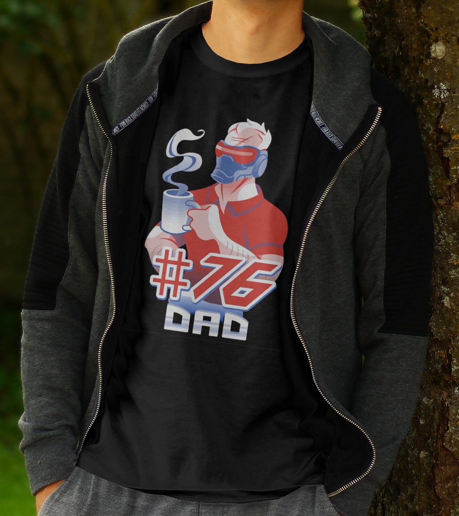 Soldier76 #76 Dad Coffee Mug Gaming T-Shirt