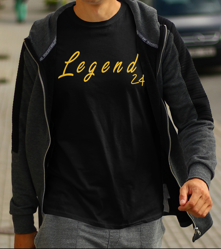 Legend 24 Rest In Peace Basketball Legend T-Shirt