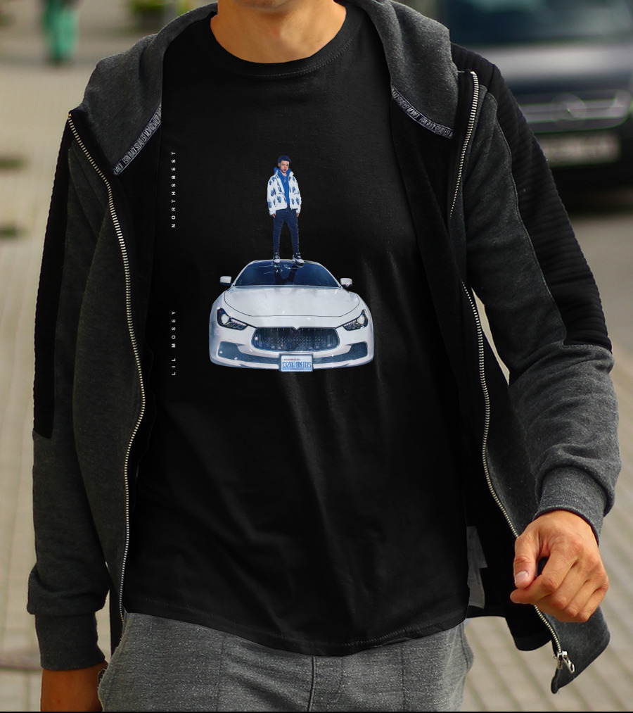 Lil Mosey Northsbest Adult Teen Mans Soft Cotton Leisure Music Summer Car T-Shirt