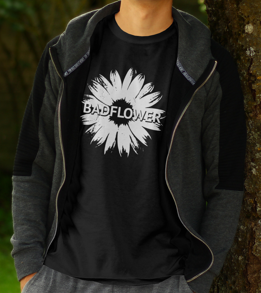 Badflower Women Short Flower T-Shirt