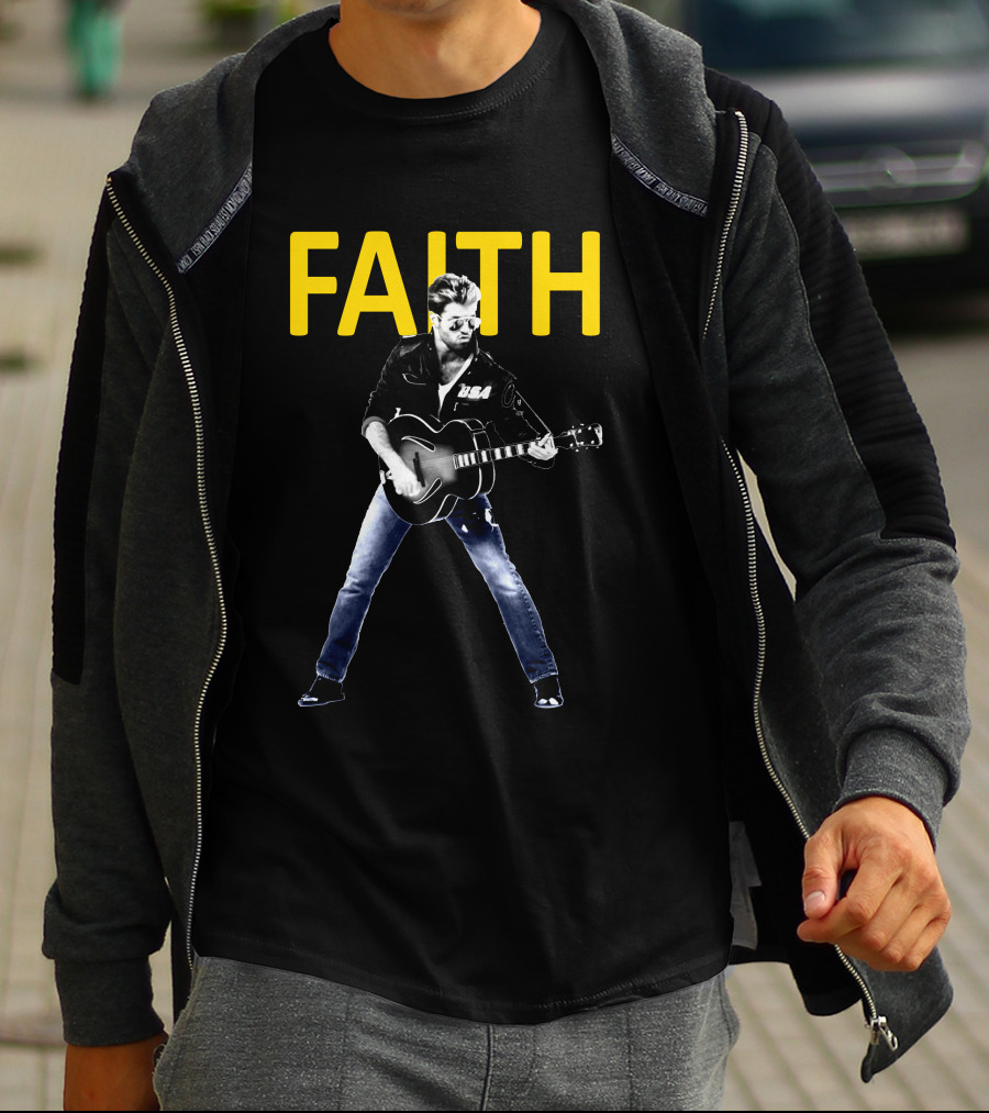 George Michael Faith Era Guitar Best Clothing T-Shirt