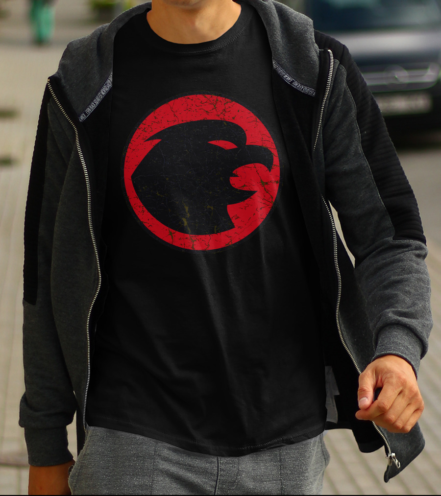 DC Comics Hawkgirl Red And Black T-Shirt