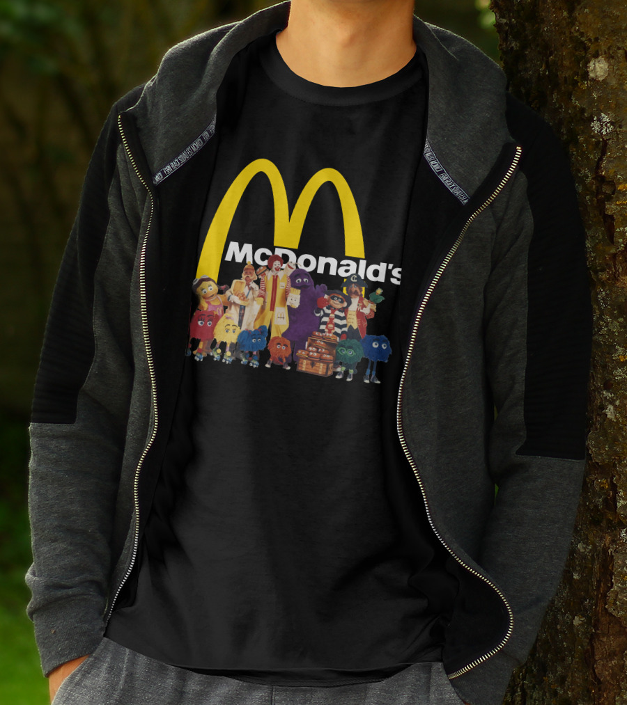 McDonald's Classic Characters Friends Group T-Shirt
