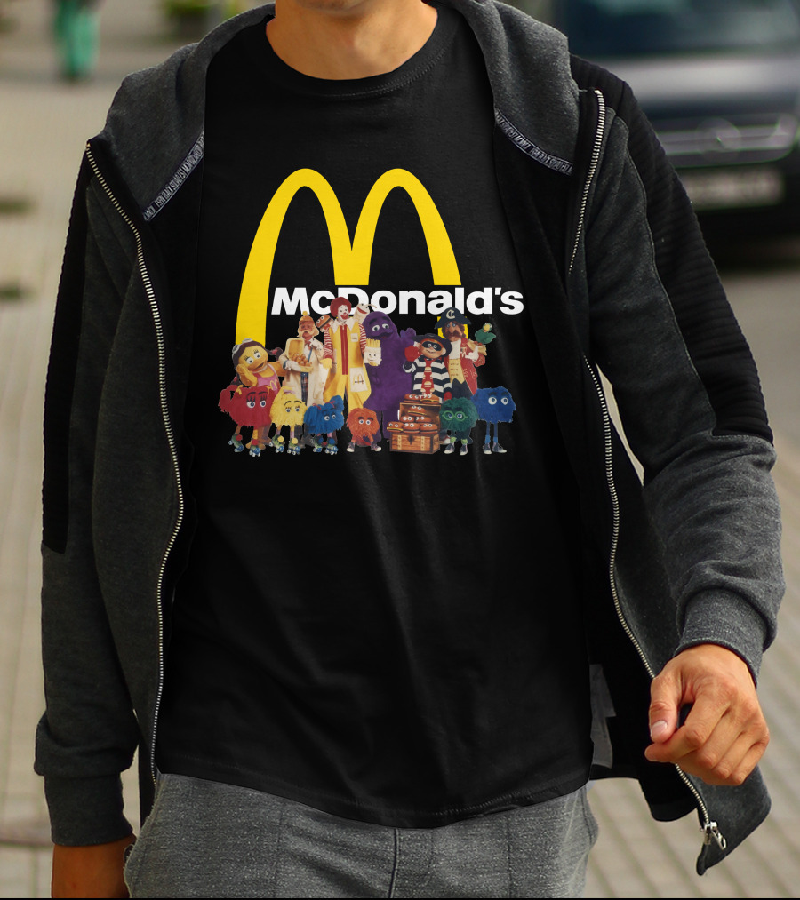 McDonald's Classic Characters Friends Group T-Shirt