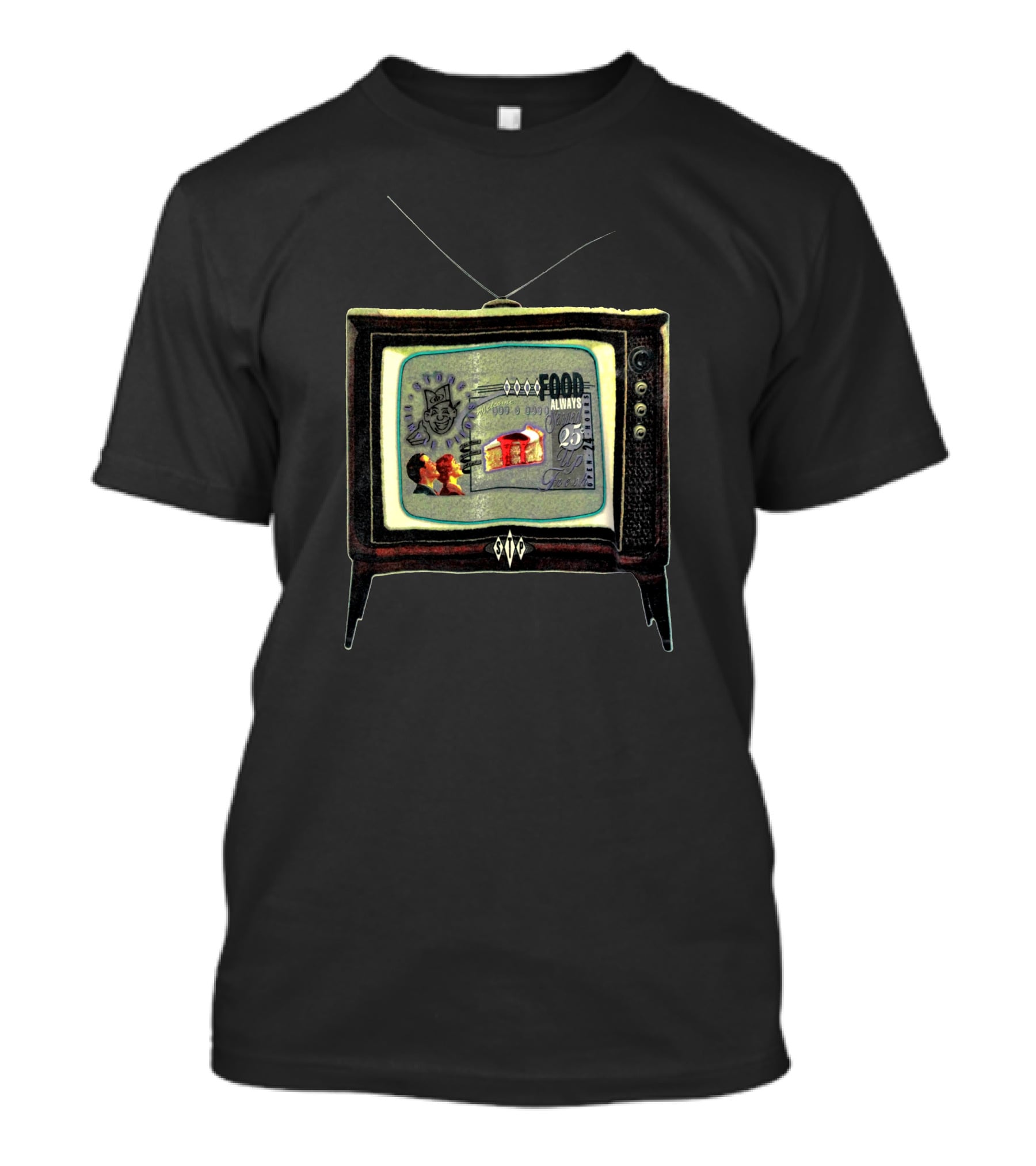 Stone Temple Pilots Vintage Plush Era Core Album Food Always 25 Cents Television Promo T-Shirt