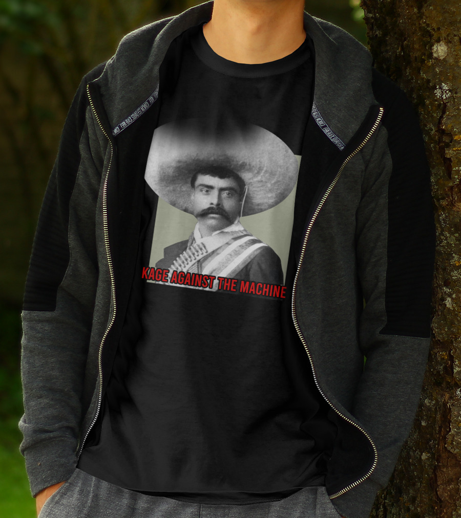 Kage Against The Machine Emiliano Zapata Giant Concert T-Shirt