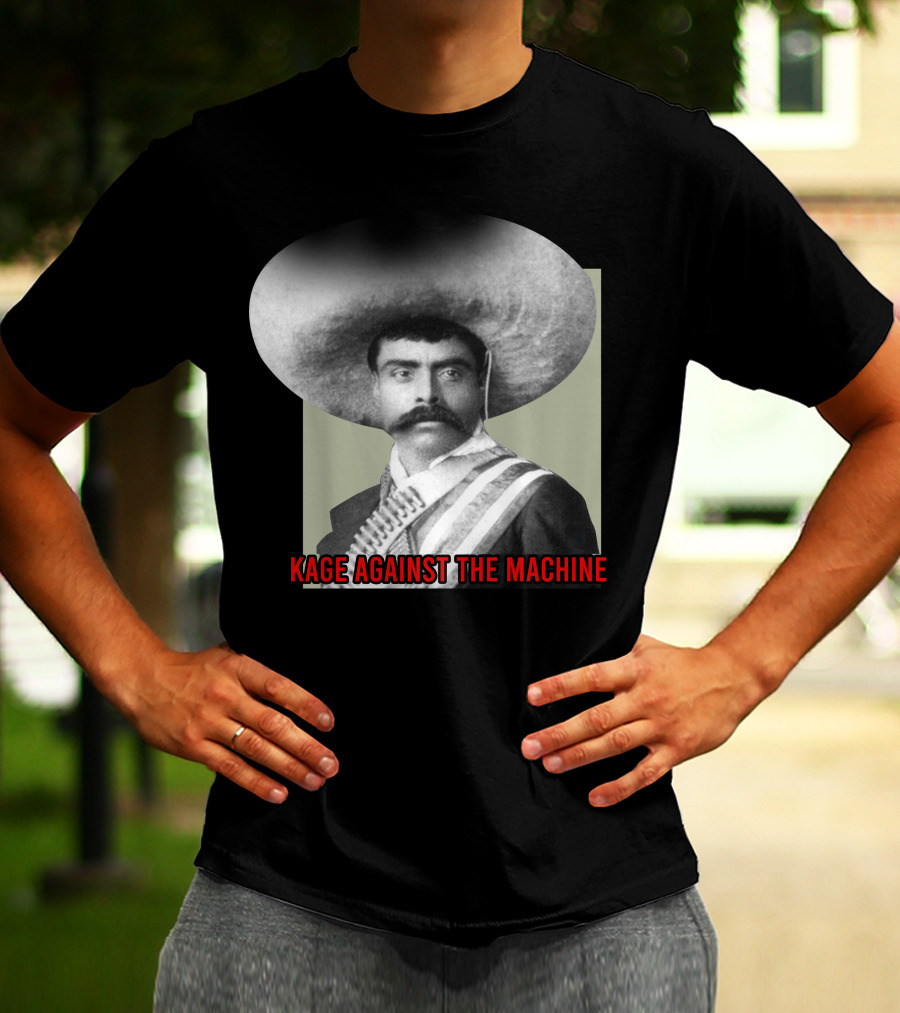 Kage Against The Machine Emiliano Zapata Giant Concert T-Shirt