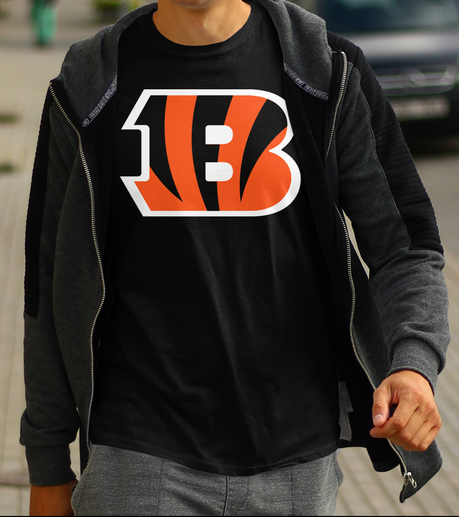 Cincinnati Bengals NFL Football Team Logo Tigers T-Shirt