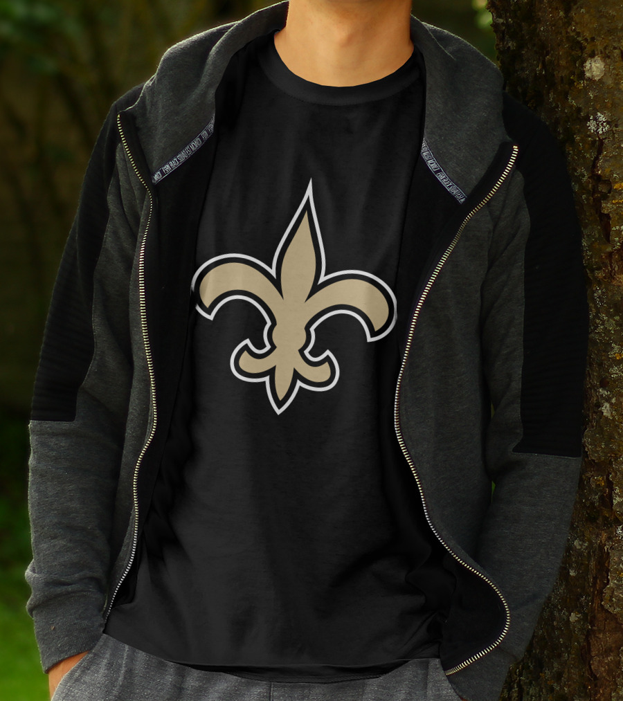 New Orleans Saints Fleur-de-Lis Football Team Fan T-Shirt