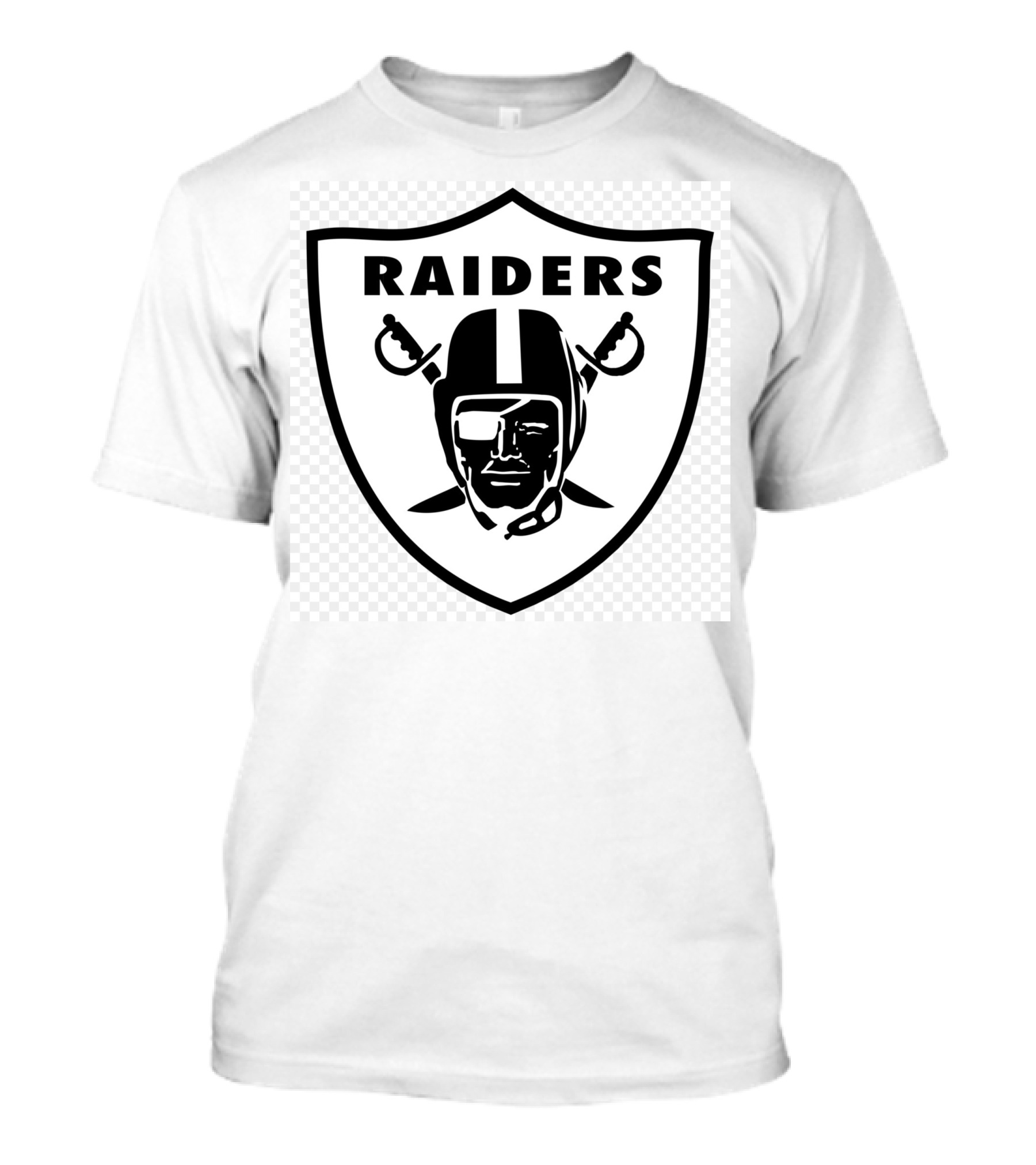 Raiders Football Team Logo Oakland Fans T-Shirt