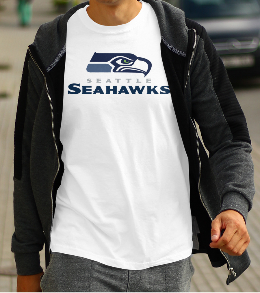 Seattle Seahawks Football Team Logo For Fans T-Shirt