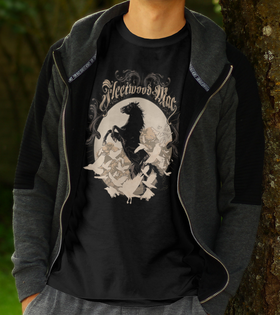 Fleetwood Mac Horse Lover Pet Present Awesome T-Shirt