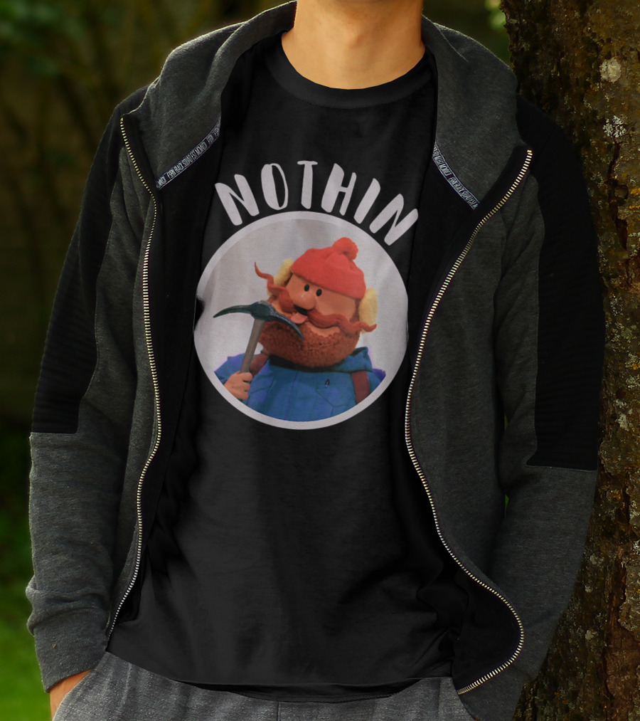 Christmas Special Nothin' Cornelius Of The Yukon Pickaxe Red Beanie T-Shirt