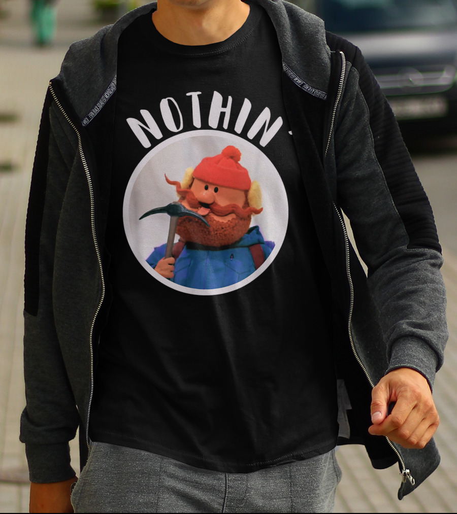 Christmas Special Nothin' Cornelius Of The Yukon Pickaxe Red Beanie T-Shirt