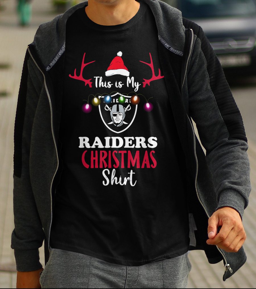 This Is My Raiders Christmas T-Shirt