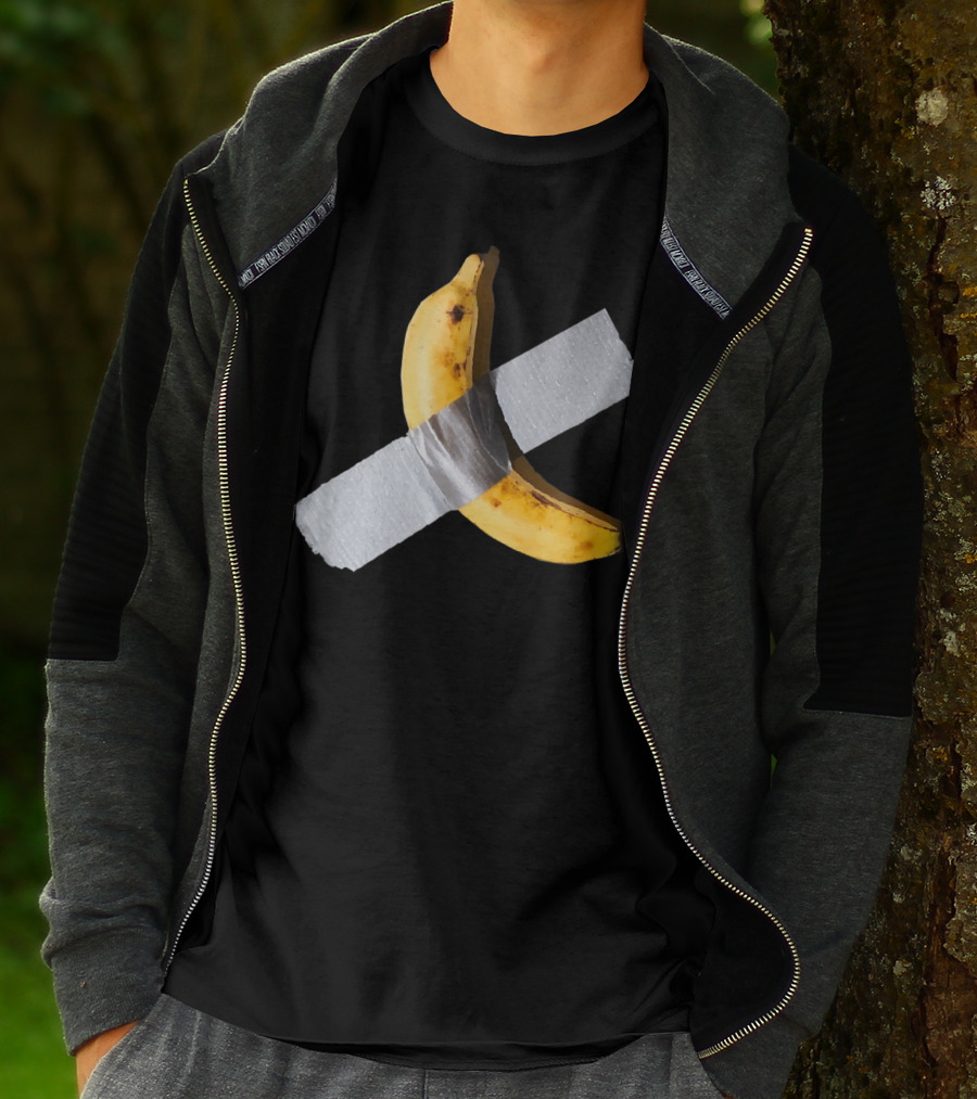 The Banana Duct Tape Crossover Joke T-Shirt
