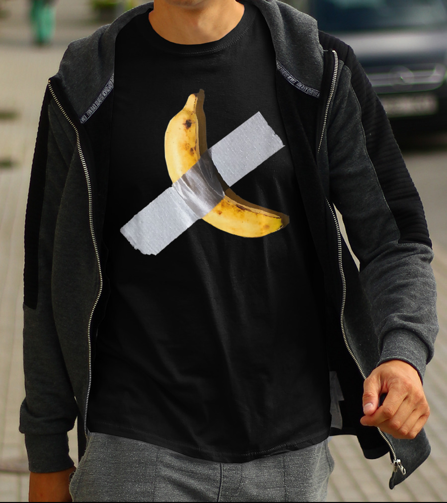 The Banana Duct Tape Crossover Joke T-Shirt