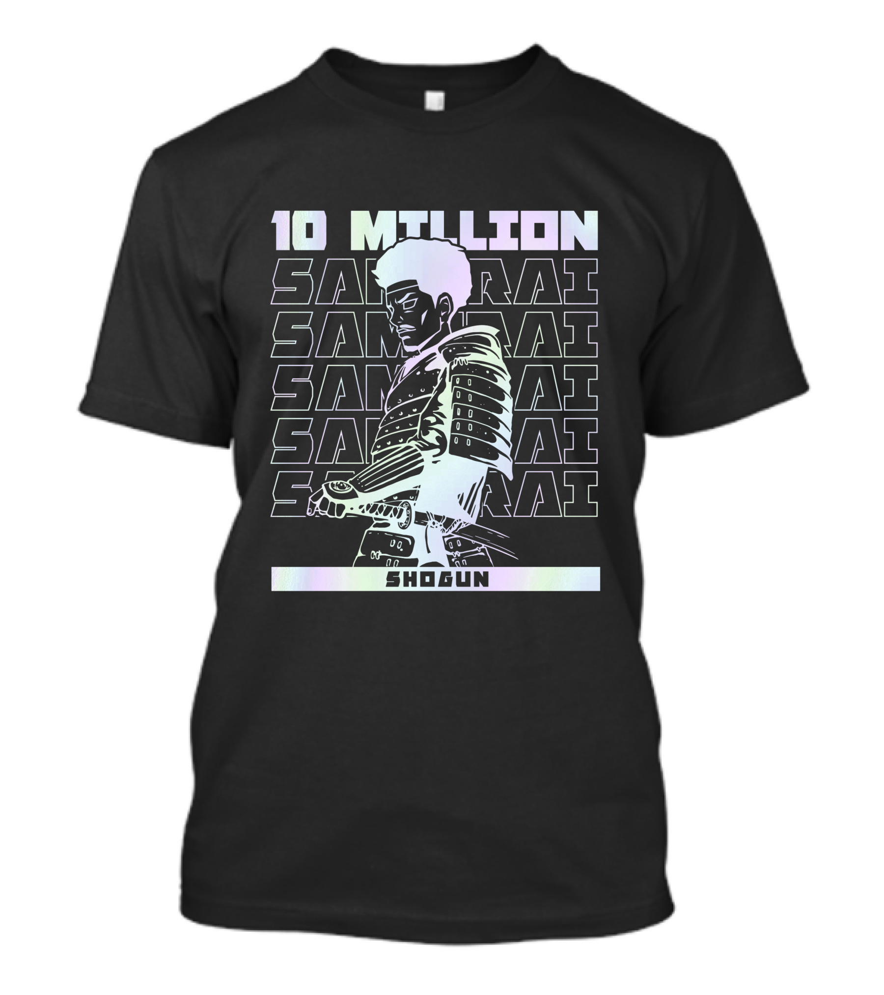 10 Million Samurai Shogun Coryxkenshin Merch Foil T-Shirt
