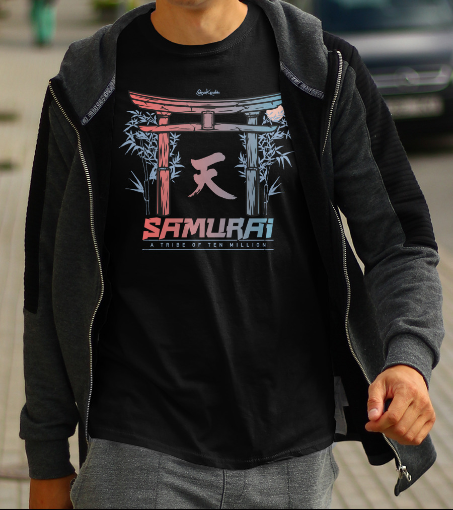 CoryxKenshin Samurai A Tribe Of Ten Million T-Shirt