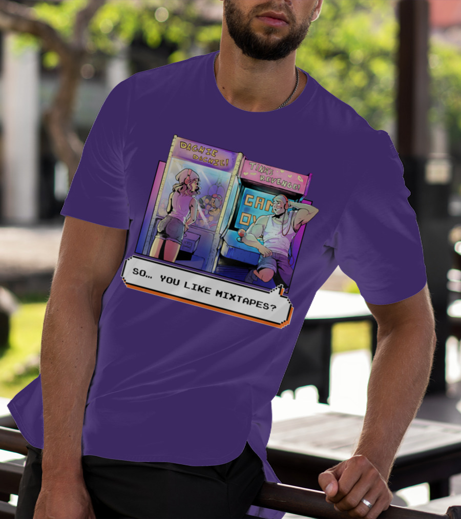 Dachie Dachie Tini's Revenge So You Like Mixtapes Arcade T-Shirt