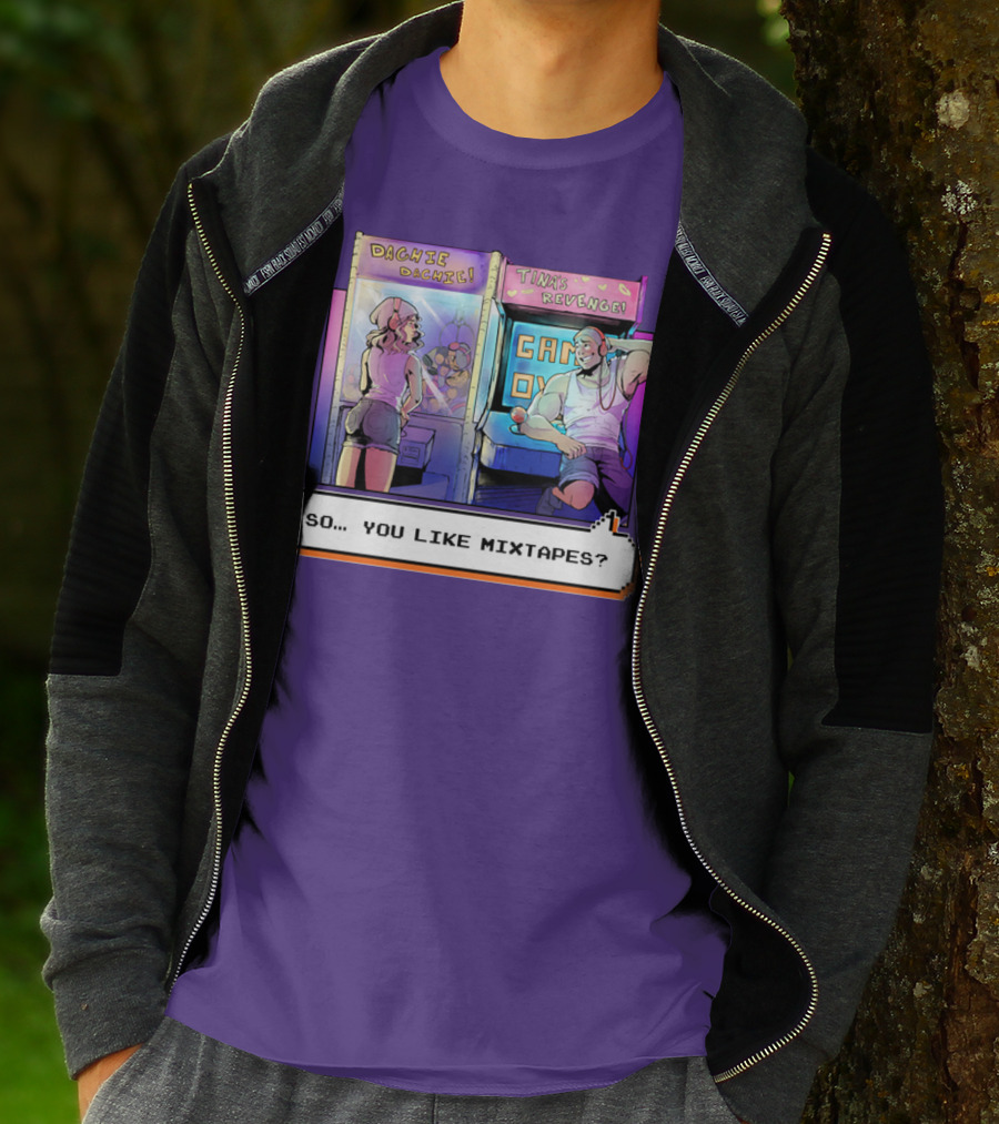 Dachie Dachie Tini's Revenge So You Like Mixtapes Arcade T-Shirt