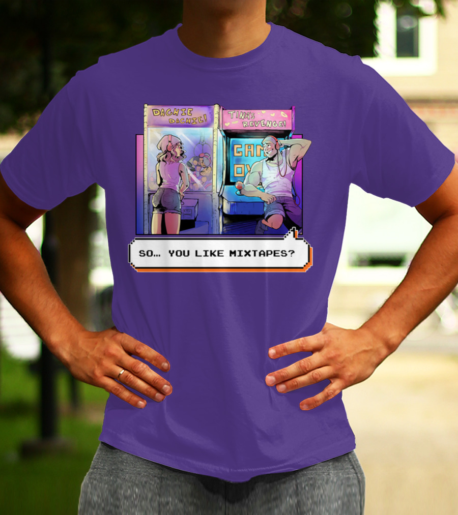 Dachie Dachie Tini's Revenge So You Like Mixtapes Arcade T-Shirt