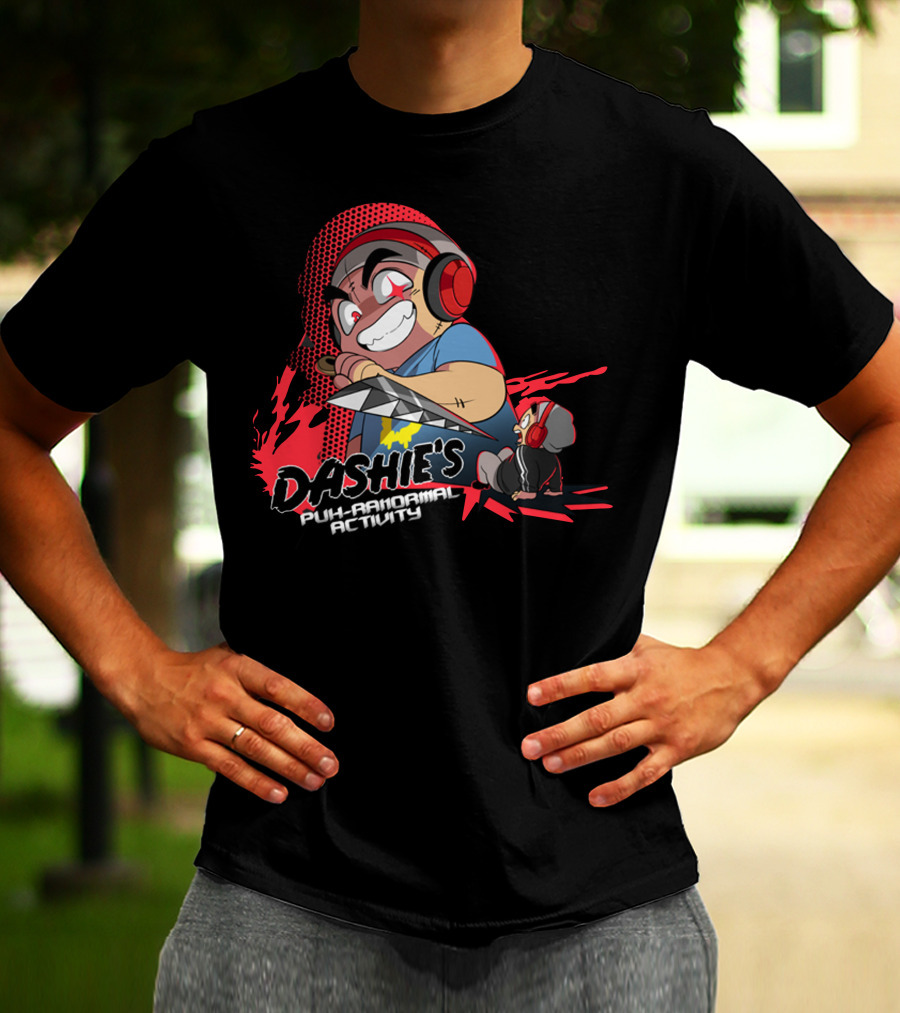 Dashie's Puh-ranormal Activity Gaming Adventure T-Shirt