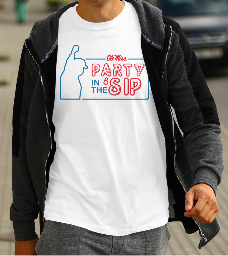 Ole Miss Party In The 'Sip Sports T-Shirt
