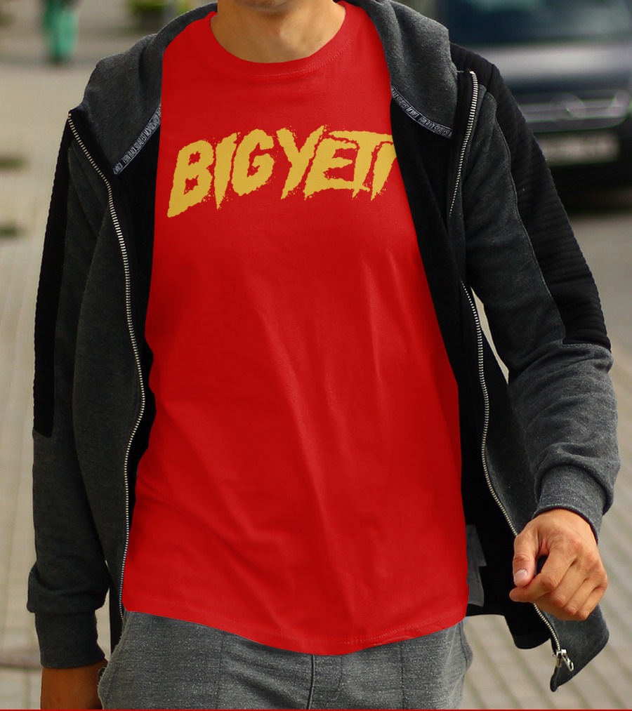 BIG YETI Red T-Shirt
