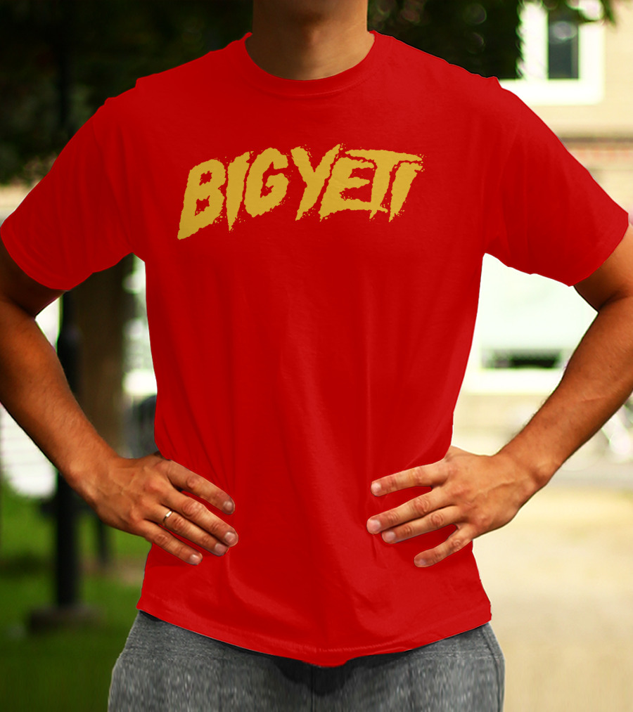 BIG YETI Red T-Shirt