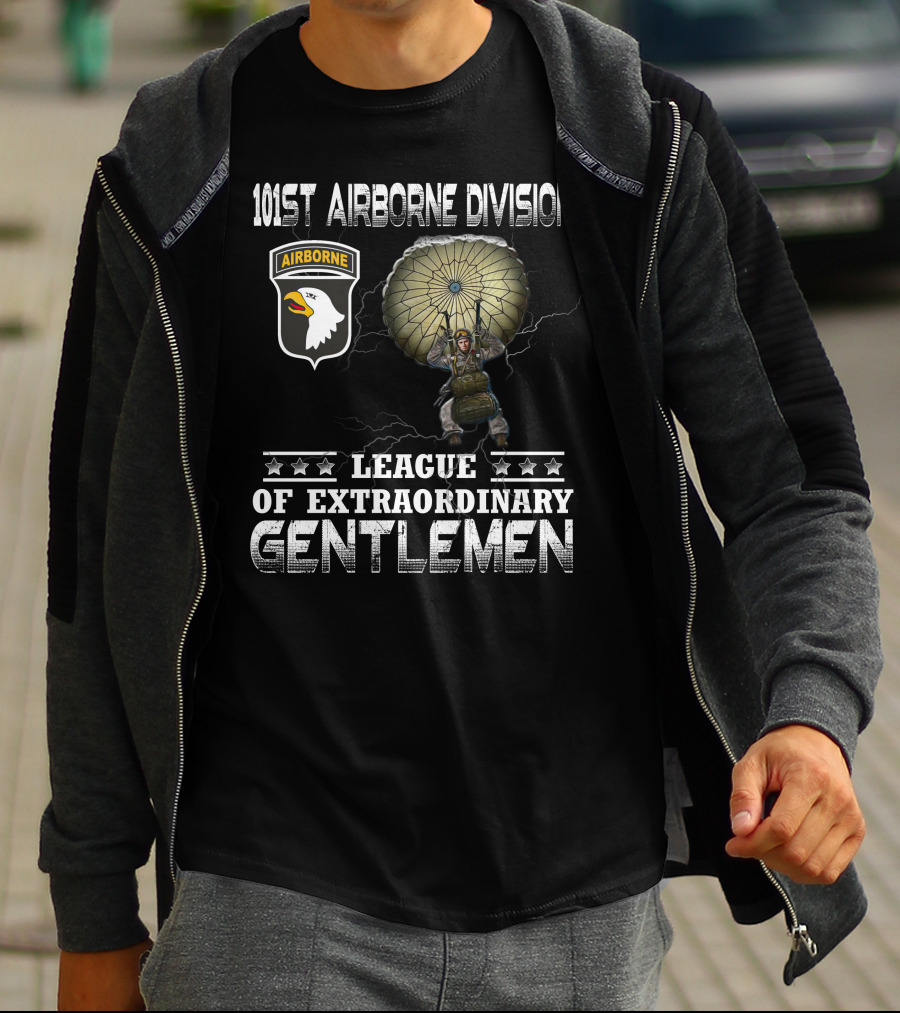 101St Airborne Division League Of Extraordinary Gentlemen T-Shirt