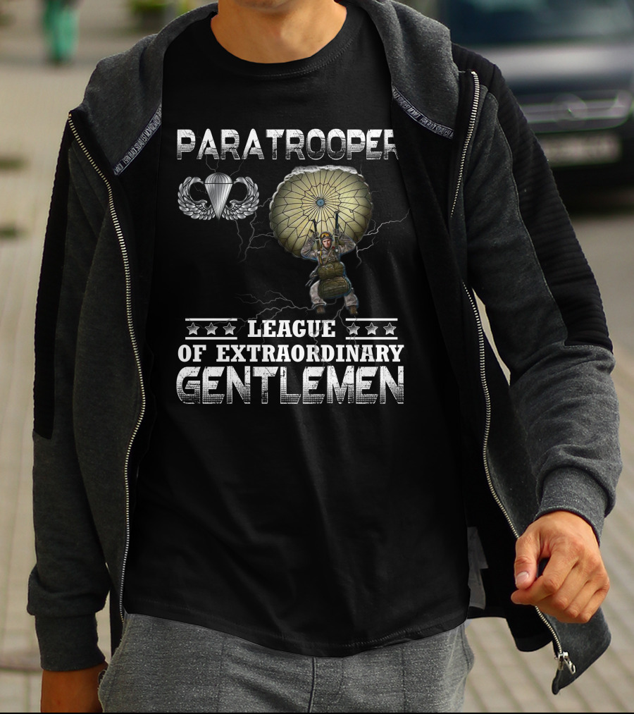 Paratrooper League Of Extraordinary Gentlemen T-Shirt