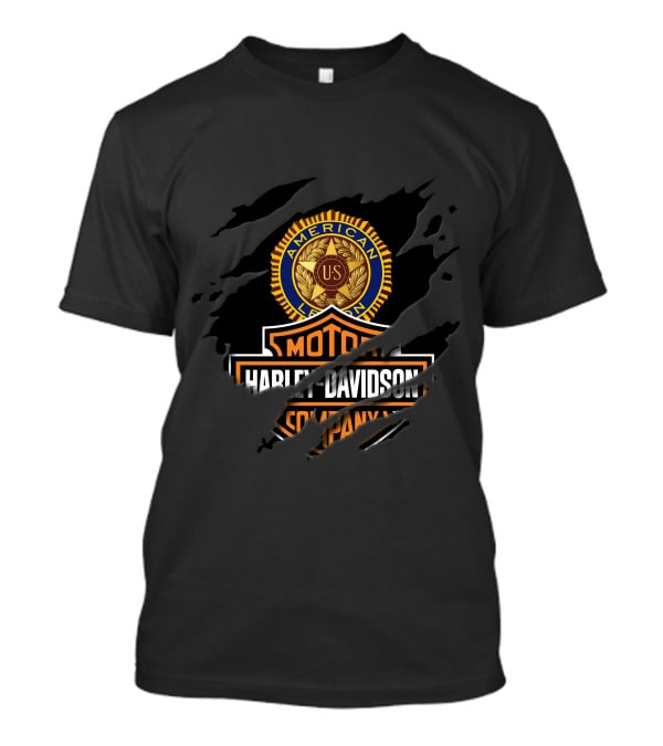American Legion Harley Davidson Motor Company T-Shirt