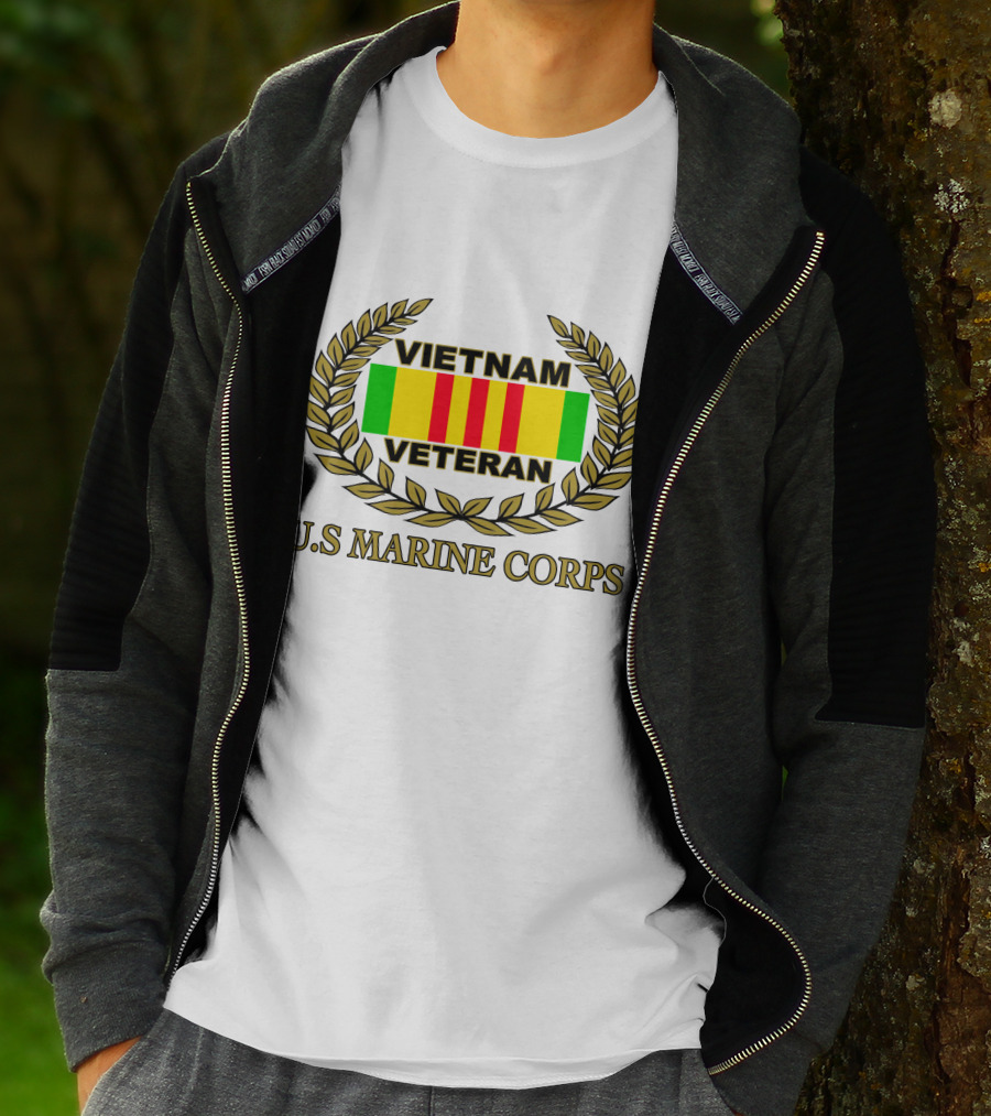Vietnam Veteran U.s. Marine Corps T-Shirt