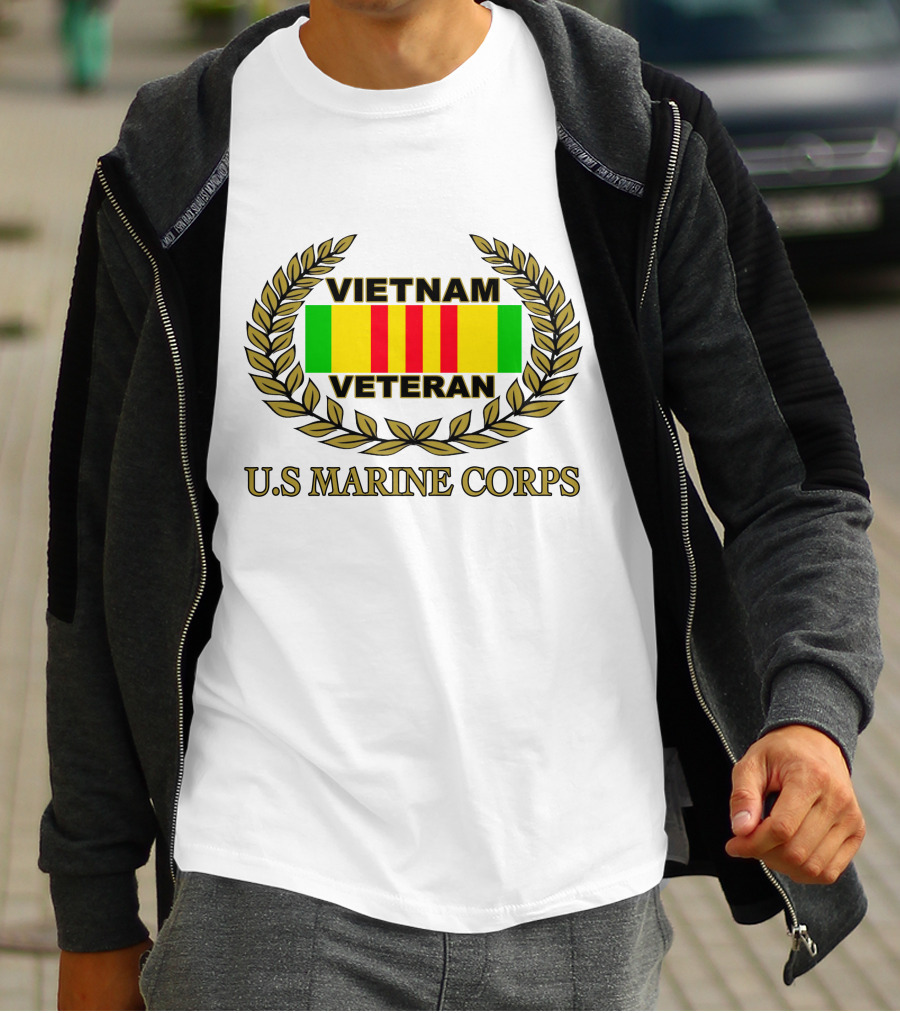 Vietnam Veteran U.s. Marine Corps T-Shirt