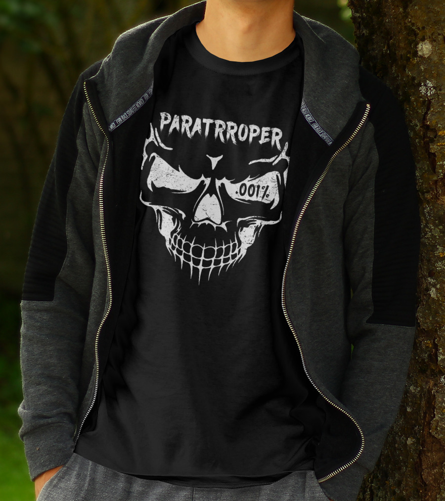 Paratrooper 001% Skull T-Shirt