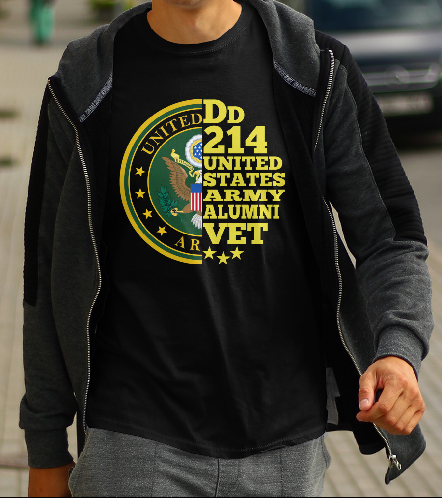 United States Army Alumni Vet Dd 214 T-Shirt