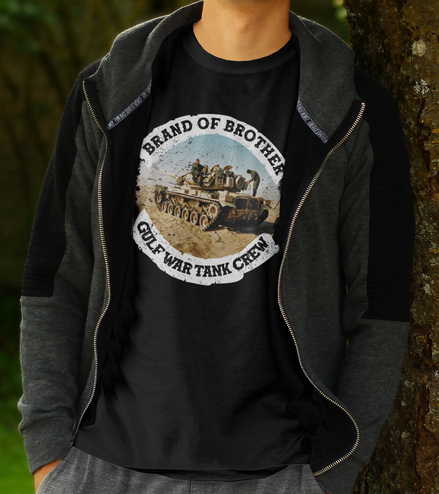 Brand Of Brother Gulf War Tank Crew T-Shirt